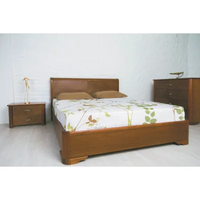 Bed "Milena" with intarsia